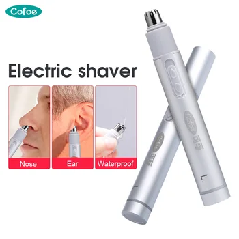 

Cofoe 1 PC Electric Shaving Nose Ear Trimmer Safety for Men Woman Nose Hair Cut Clipper Face Care Makeup Tools For Nose Trimer