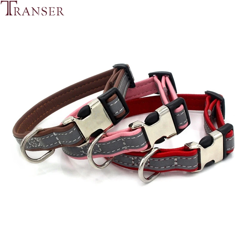 Transer, Светоотражающий ошейник для собак, безопасная Ночная ходьба, быстроразъемный ошейник для маленьких домашних животных, ошейник для домашних животных, ошейник для галстука, товары для собак, 9 ноября