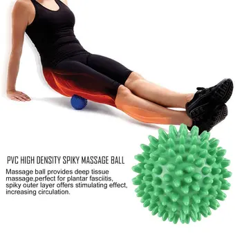 

Durable PVC Spiky Massage Ball Trigger Point Sport Fitness Hand Foot Pain Relief Plantar Fasciitis Reliever Hedgehog 6/8cm Balls