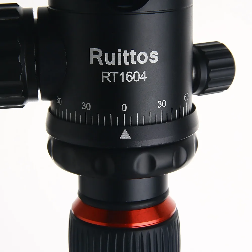 Штатив Ruittos, 63 дюйма штатив для камеры монопод с панорамной шаровой головкой 360, портативный компактный легкий штатив из алюминиевого сплава fo