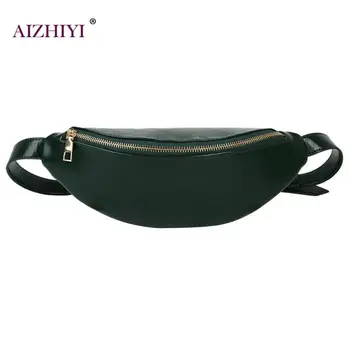 

2019 Fashion Fanny Chest Bag for Teen Girls Women PU Leather Shoulder Messenger Pack Female Pure Color Casual Waist Purse