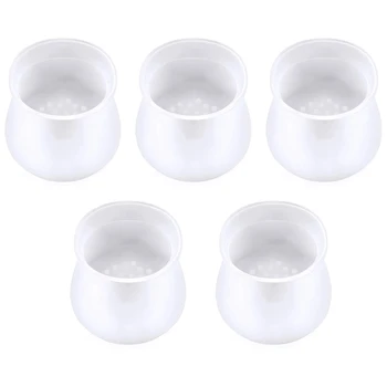 

Furniture Silicon Protection Cover for Chair Legs, 40 Pcs Silicone Chair Leg Caps Furniture Leg Protectors