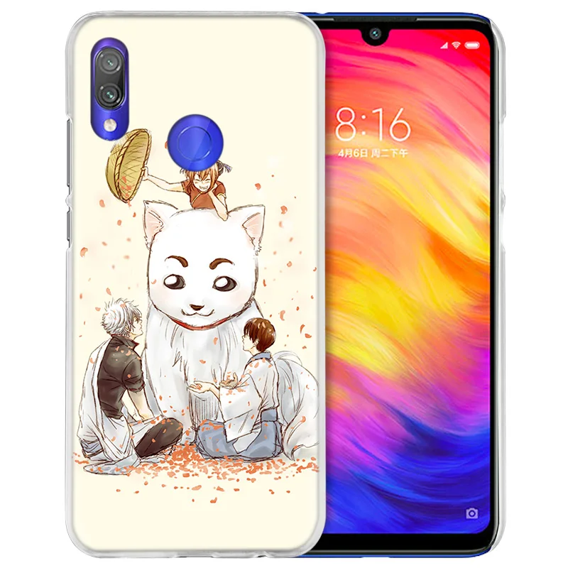 Чехол для Xiaomi Redmi Note 7 7A фотоаппаратов моментальной печати 7S 6 6A 5 Y3 K20 mi 8 до 9 лет CC9 CC9E A1 A2 A3 играть F1 Lite Pro Plus Gintama Gintoki Елизаветы