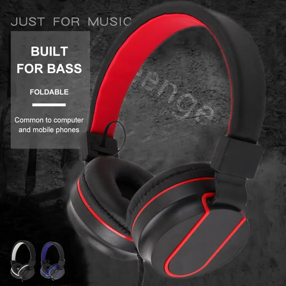 Head Mounted Earphones Noise Reducion Gaming Headset with In line Mic Noise Cancelling 3 5mm Headset for PC PS4 XBOX