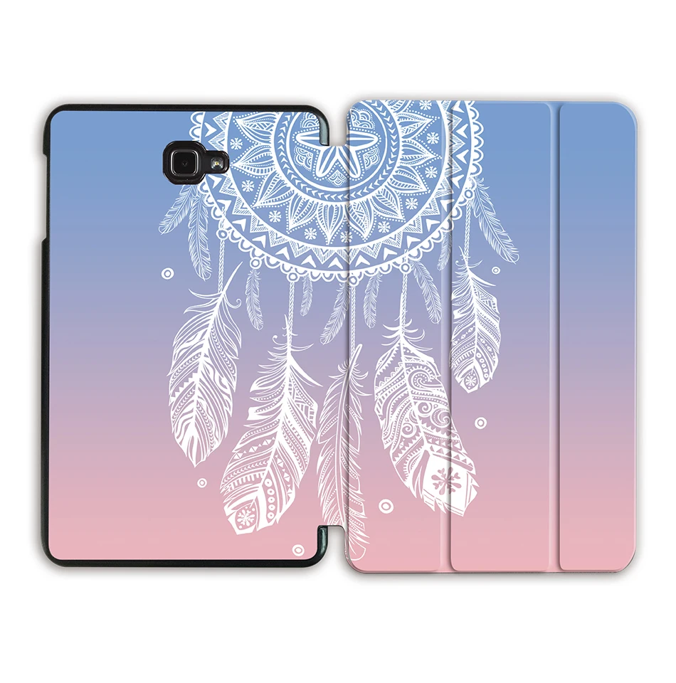 SS14 MTT из искусственной кожи чехол для samsung Galaxy Tab A A6 10,1 дюймов T580 T585 SM-T580 SM-T585 пурпурный флип смарт-чехол для планшета - Цвет: SS14