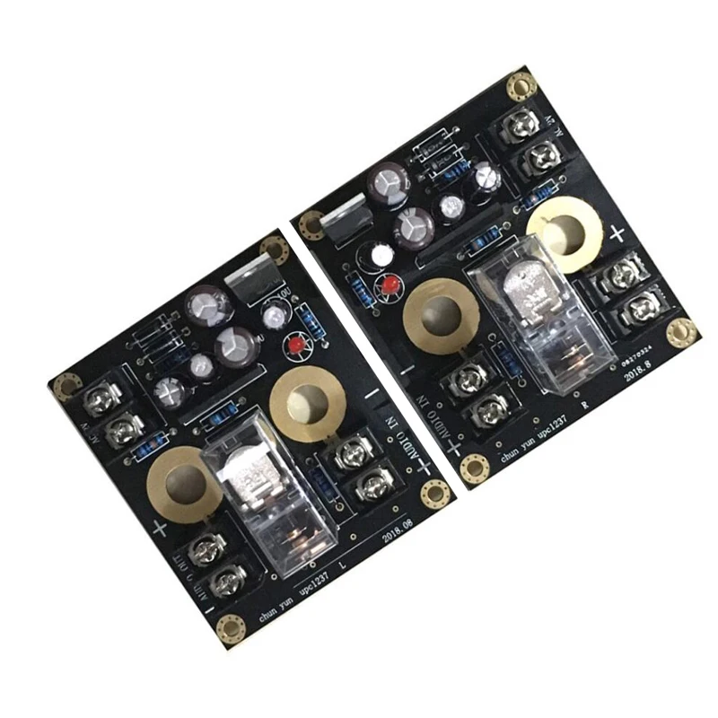 Amplificador de Alta Pces 1200w Ac12v-18v Fidelidade Alto-falante Proteção Montado Placa D3-007 2 Upc1237 Lm7812 16a - Image 3
