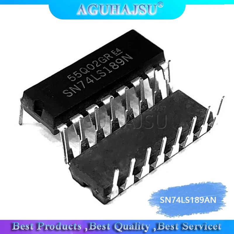 5 шт. SN74LS189AN DIP16 HD74LS189P 74LS189 DIP-16 SN74LS189 DIP SN74LS189N | Электронные компоненты и