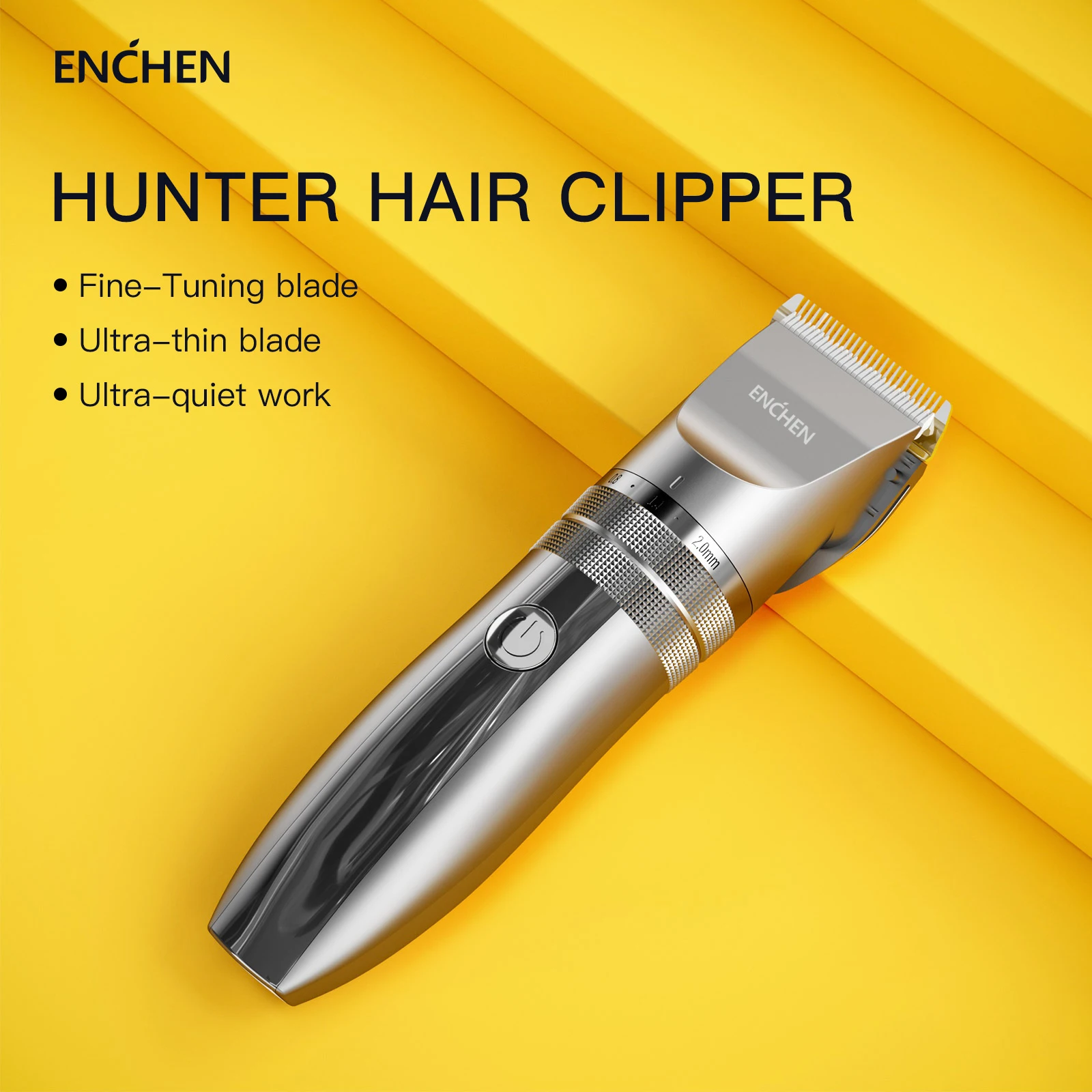 Hair Trimmer Machine for Men ,Professional Electric Hair Clippers ,USB Rechargeable Moving Blade ,Adjustable Cutting Length