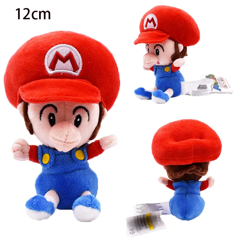 Super Mario Bros Luigi Плюшевые игрушки Super Mario Stand Mario Brother мягкие игрушки мягкие куклы подарок для детей Высокое качество