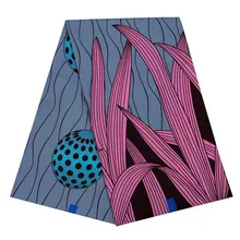 Настоящий батик в африканском стиле гарантия настоящий голландский воск Pagnes Новое поступление Африканский настоящий голландский воск Ткань 6 ярдов