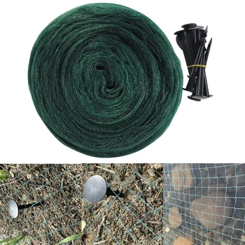 

Poultry Vegetables Wear Resistant Anti Bird Netting Flower Field Fruit Protection PE Reusable With Nails Garden Mesh Crops Fence
