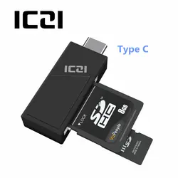 ICZI USB C TF Micro SD кард-ридер Тип C OTG адаптер карта памяти конвертер для samsung S10/S9/S8 MacBook Pro ноутбуки телефоны