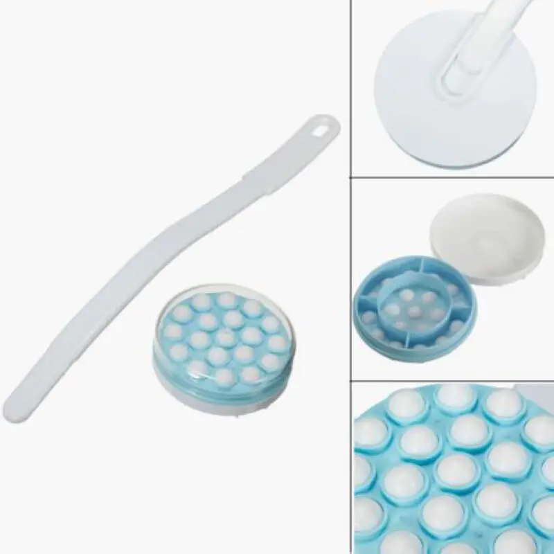 Multifunctional shower brush with long handle High Quality Long Handle Cream Lotion Applicator Back Massager Scrubber Bath Tool