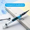 Chinese Transparent Beauty Calligraphy Ink Brush Pen Water Brush Refillable Ink Pen Art Supplies Writing Signature Tools Gift 6