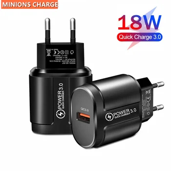 Smartphones Charger Quick Charge For xiaomi iphone 12 pro max Wall Mobile Phone Adapter For iphone12 pro samsung s10 usb charger 1
