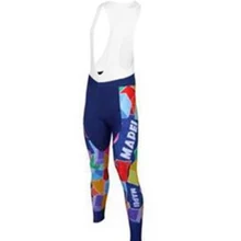 Spring autumn TEAM mapei cycling pants men quick dry 12D GEL PAD Lycra long pants bike trousers bicycling wear bib tights