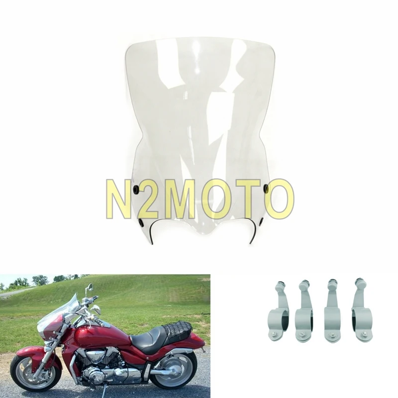 Ветровое стекло для Мотоцикла Suzuki Boulevard M109R M50 M90 2006 2016 чистый