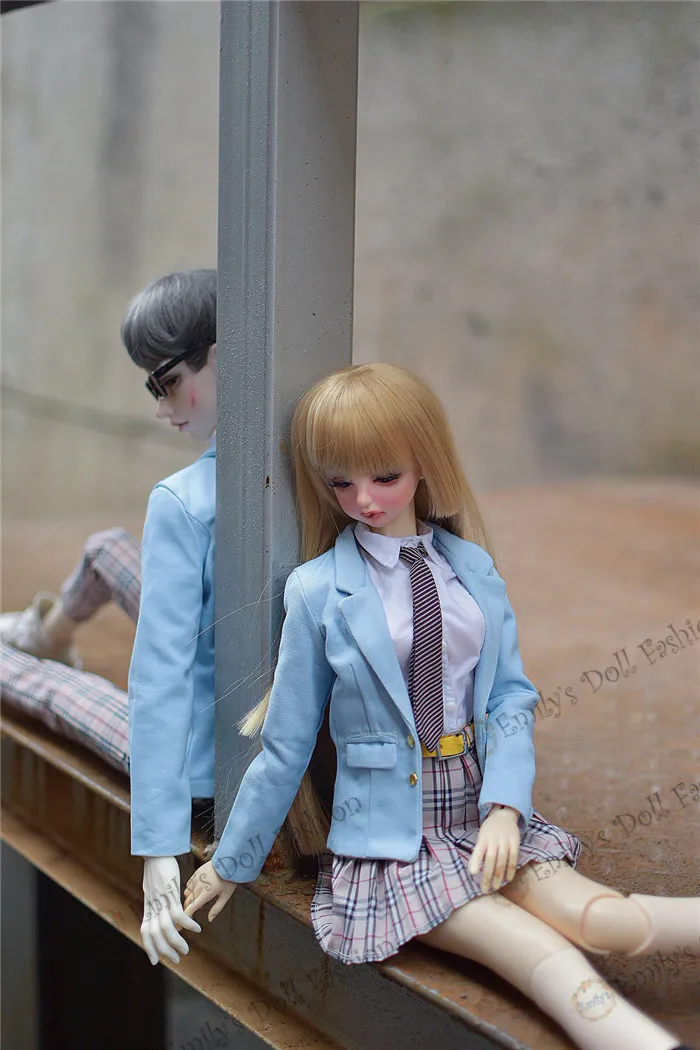 Bjd sd10 blythe Одежда Школьный костюм комплект с узорами Наборы для творчества|Куклы| |