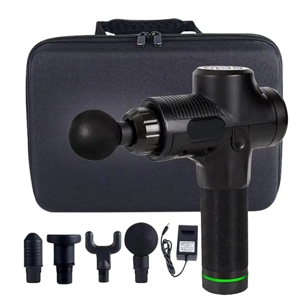 

Fascia Gun Muscle Massage Gun Fitness Muscle Relaxer Electric Shock Grab Deep Vibration Relax Gun 24V