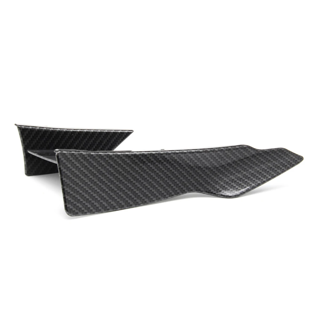 Car Front Bumper Scratch Strip Lip Diffuser Splitter Spoiler Scratch Protector For 4/3 Series F80 15-19 Car Tuning Canard 2pcs car bumper spoiler bumper lip bumper strip bumper lip decoration