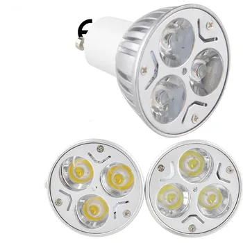 

10XNew LED Dimmable GU10 9W EPISTAR LED bulb light 110v 220v Warm White/Pure White/Cool White/ Spotlight Lamp Bulb