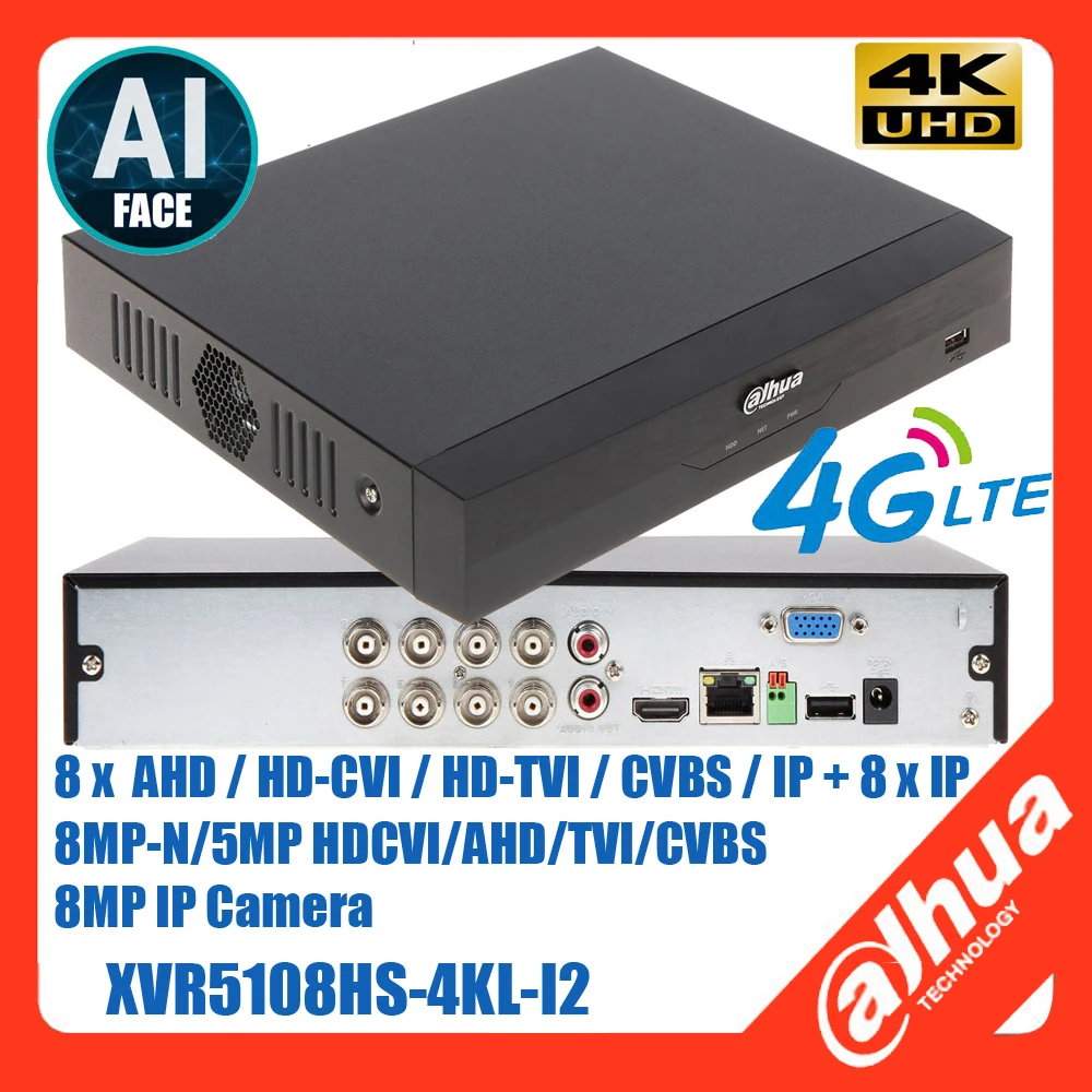 dvr dahua 4k