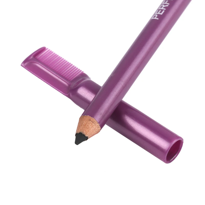 Новая долговечная натуральная карандаш для бровей Водонепроницаемая Косметика с расческой инструменты для макияжа краситель для татуажа Тонировочная ручка для женщин TSLM1