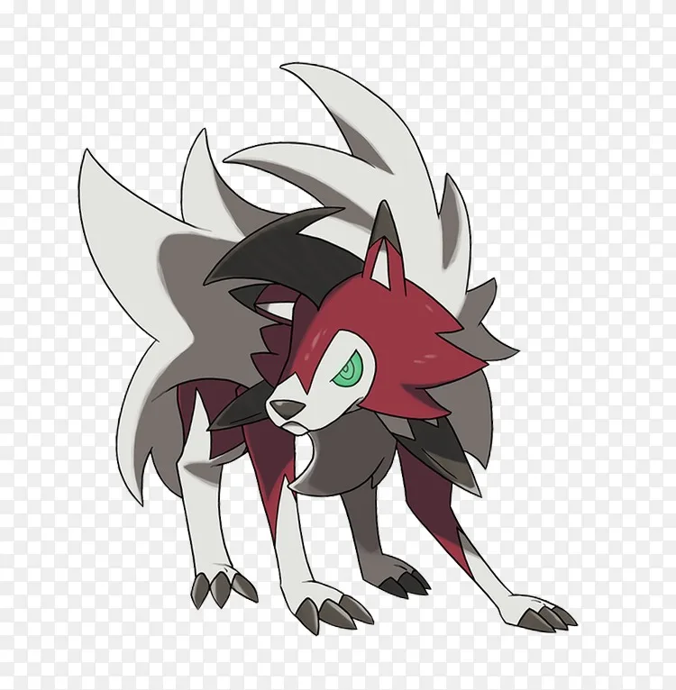 妖怪狼人灰狼鬃毛 口袋妖怪png图片素材免费下载 图片编号 Png素材网