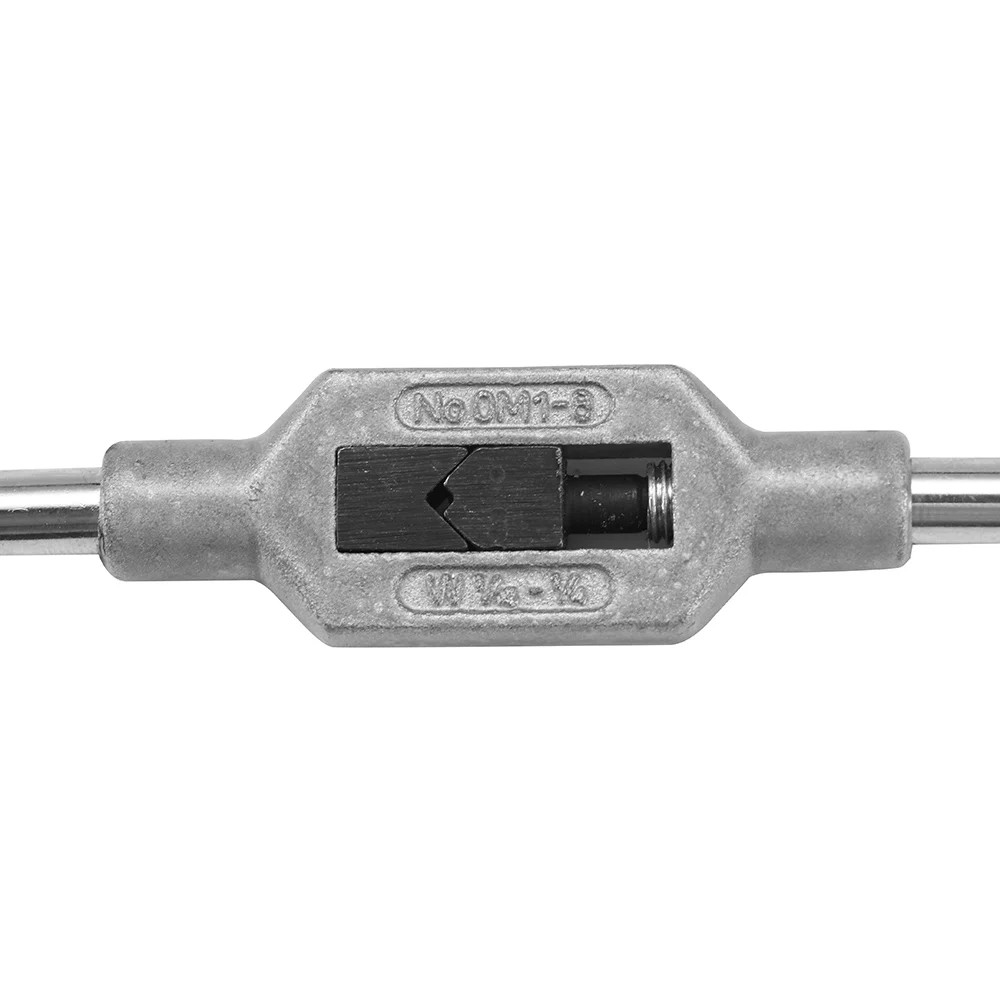 

1pc M1-8 1/16" -1/4 " Adjustable Engineers Tap Hinge Straight Tap Wrench Holder Threading Tool Tapping Reamer Tool Accessories