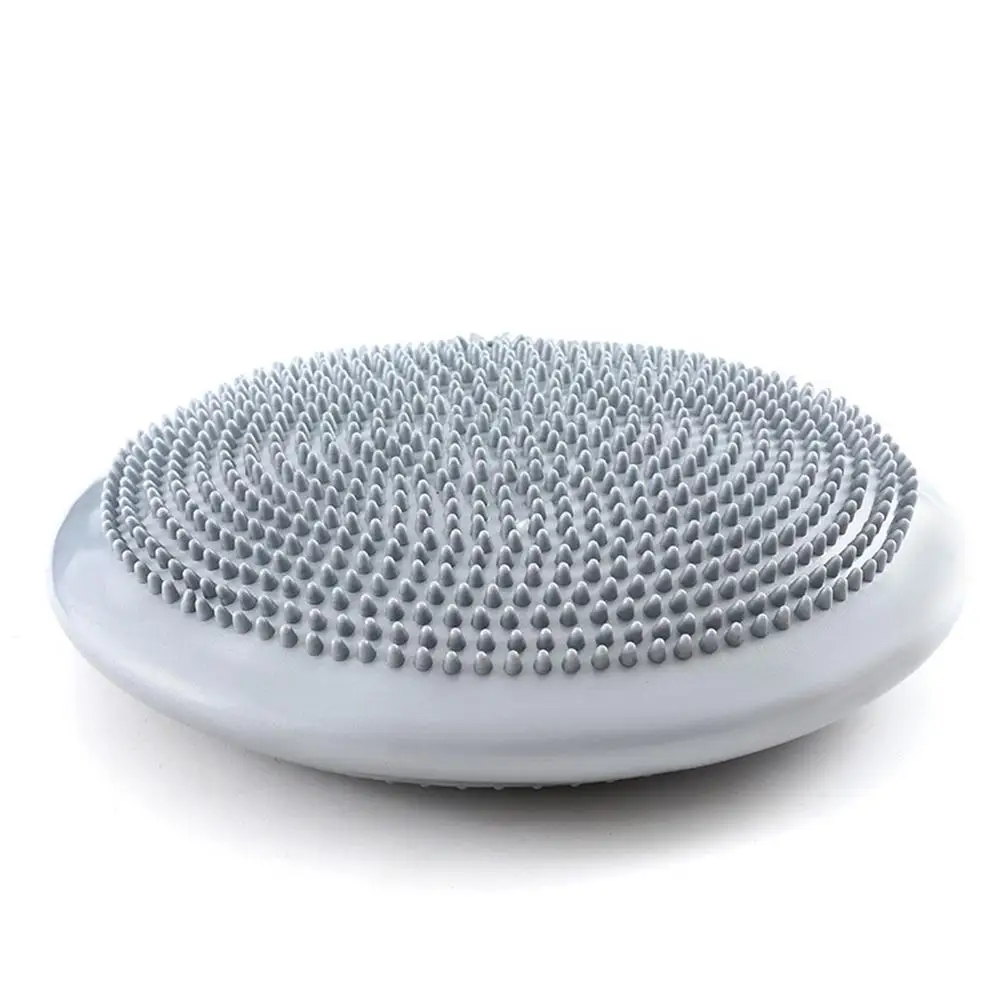 Elegant gray Накладки для балансировки йоги ПВХ массажные тренировочные Пилатес для фитнеса диск - Цвет: Elegant gray