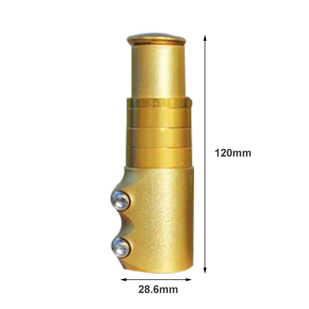 Расширитель для руля велосипеда из алюминиевого сплава, передняя вилка, увеличенная контрольная трубка, рукоятка для велосипеда - Цвет: As shown