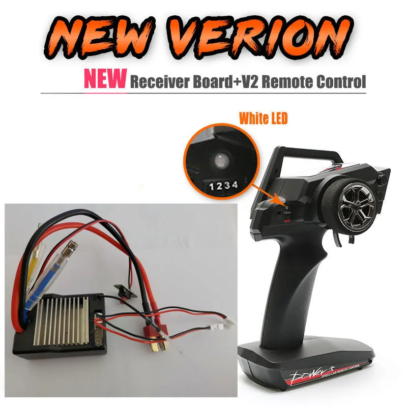 Wltoys 12429 1/12 Радиоуправляемый автомобиль запасные части приемник 12429-1151/пульт