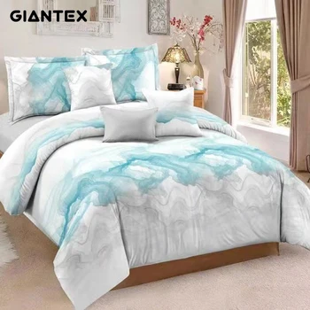 

GIANTEX Luxury Lace Bedding Set Hot Selling Bedding Abstract Art Wash Quilt Cover Pillow Case No Sheet Set Plain Jacquard Series