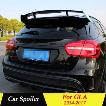 

For Mercedes-Benz GLA Class X156 GLA45 AMG GLA200 GLA220 GLA250 GLA260 2014 2015 2016 2017 ABS Material Rear Roof Wing Spoiler