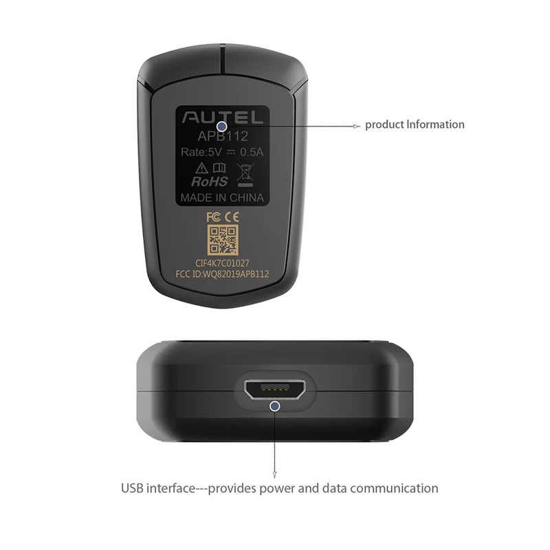 AUTEL APB112 Smart Key Simulator поддержка 46, 4D, H чип