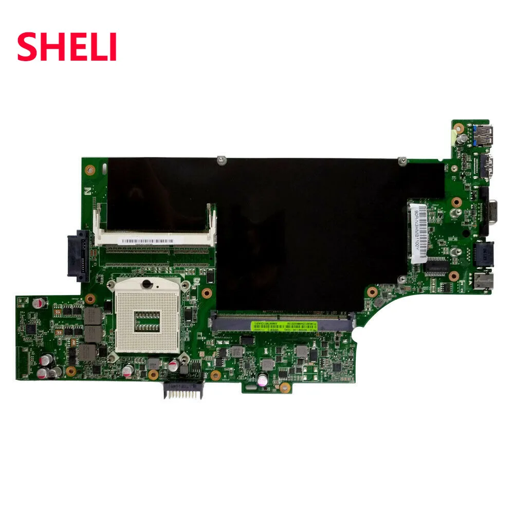 SHELI для ASUS G53SX VX7 VX7S G53SW G53S материнская плата ноутбука RAM основная REV2.0 100% тестовая