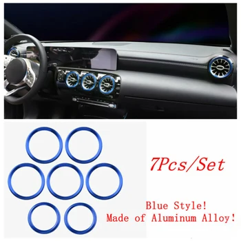 

7pcs Decorative circle​ Air Condition For Benz A Class W177 A200 A220 2019 2020