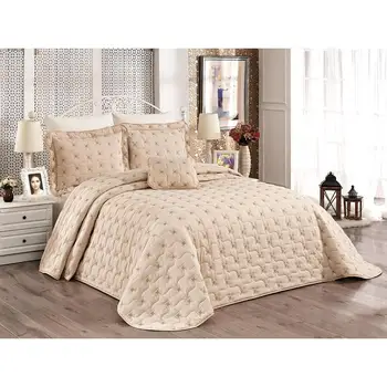 

Dream Double Bed Cover Cappucino