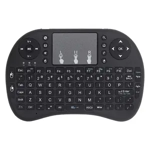 Image 4 - HTRC Wireless Keyboard i8 2.4GHz with Touchpad Remote Control For Android 9.0 TV BOX HK1 max h96 max x88 Pro Fly Air Mouse
