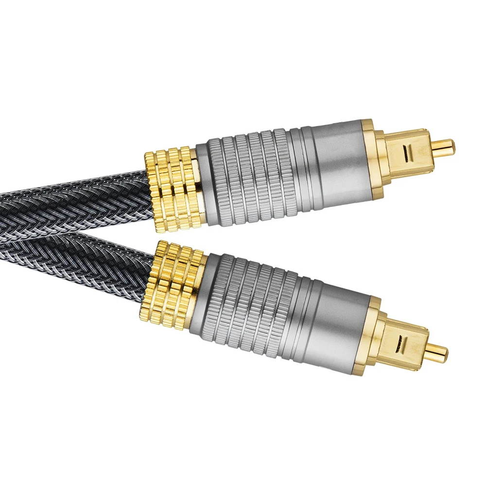 Оптоволоконный кабель Toslink FDBRO HIFI 5 1 SPDIF аудио м 2 8 10 для ТВ приставки PS4 провод