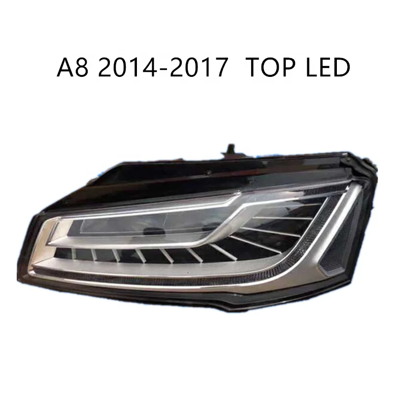Made for 11-17 A8L headlamp assembly W12 original factory high quality LED hernia original 2011-13 headlight