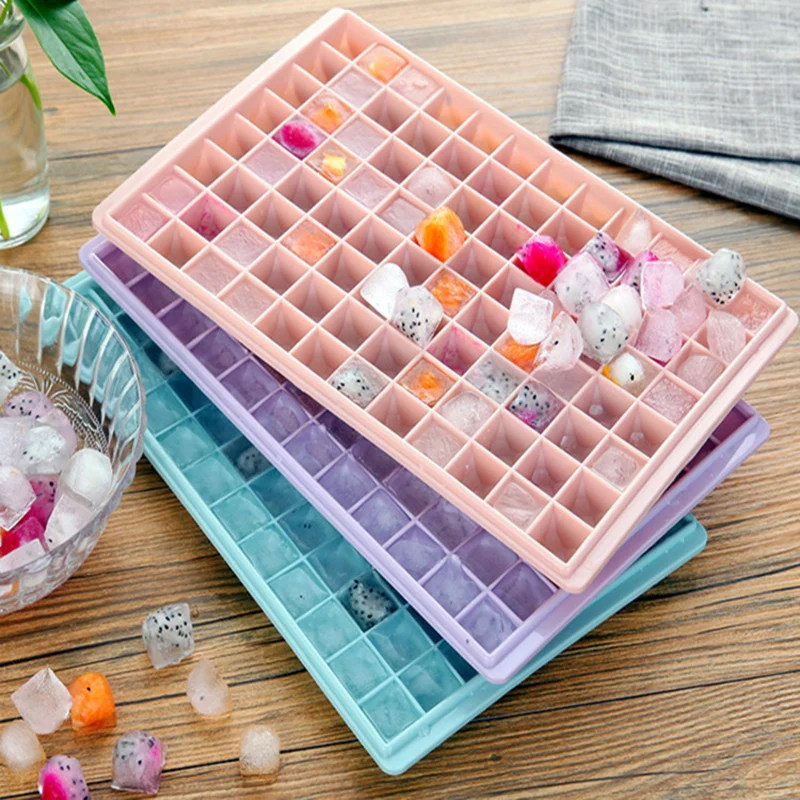 

Clearance Sale Food Grade Cavity Silicone Bar Ice Cube Tray Mini Ice Cubes Small Square Mold Ice Maker Kitchen Tool