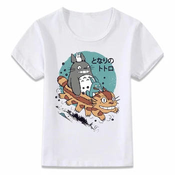 

Kids Clothes T Shirt My Neighbor Totoro and The Cat Bus Anime Forest Spirit Boys and Girls Toddler Shirts