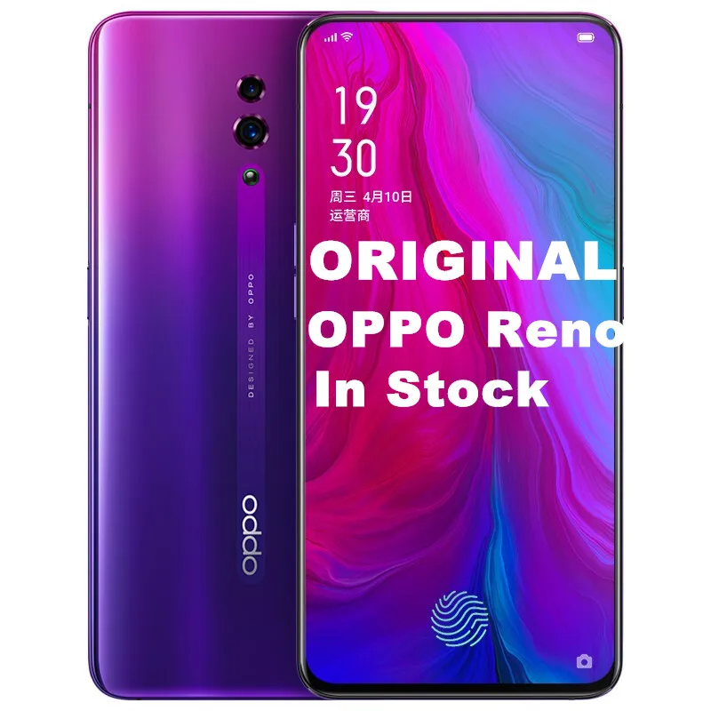 Оригинальный новый смартфон OPPO Reno Android 9 0 сканер отпечатка пальца Восьмиядерный