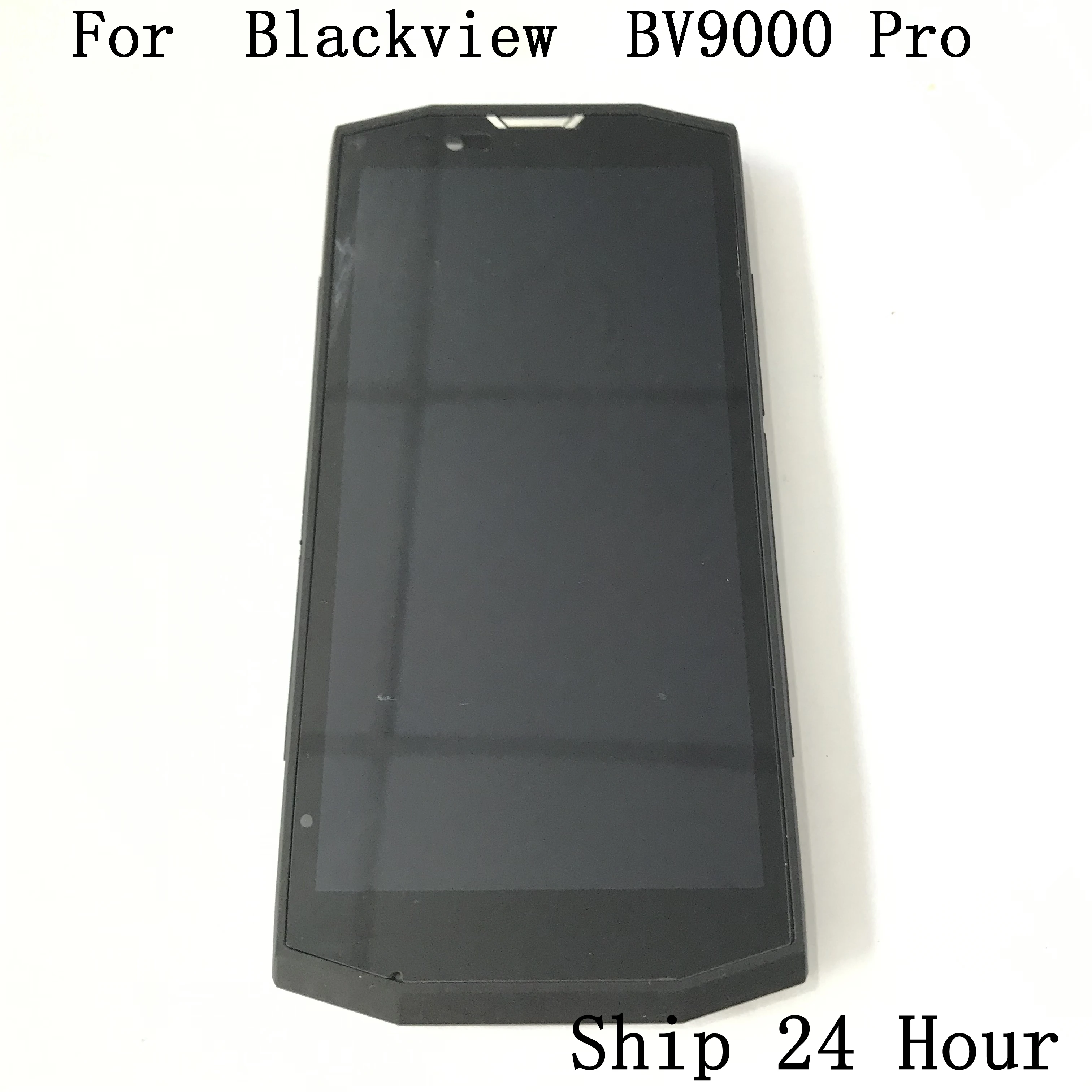 Б/у ЖК-экран+ сенсорный экран+ рамка для Blackview BV9000 Pro MTK6757 восьмиядерный 5," 18:9 FHD 2160x1080 смартфон