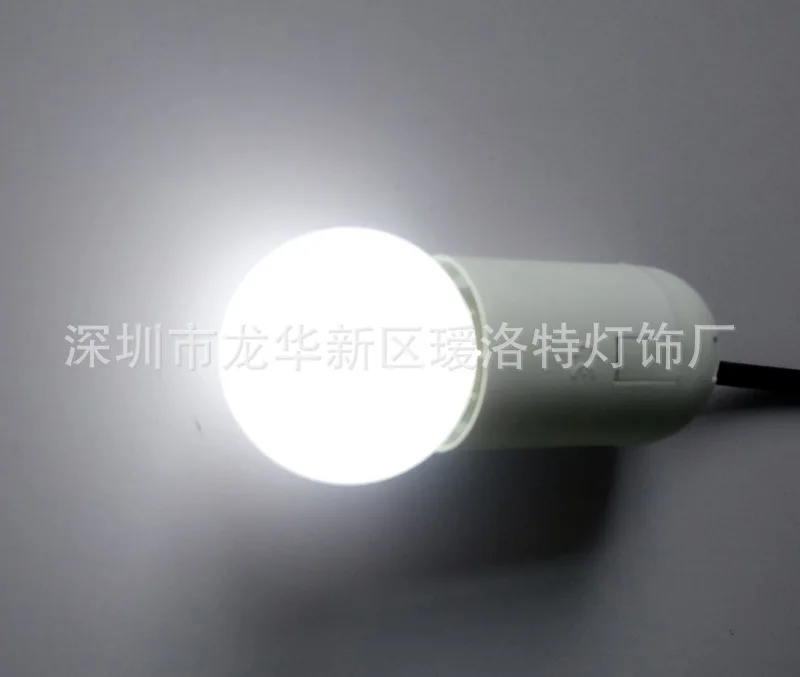 Светодиодный лампы 3we27 цоколь Эдисона теплый белый и желтый источник света мини бытовой энергосберегающие Глобус