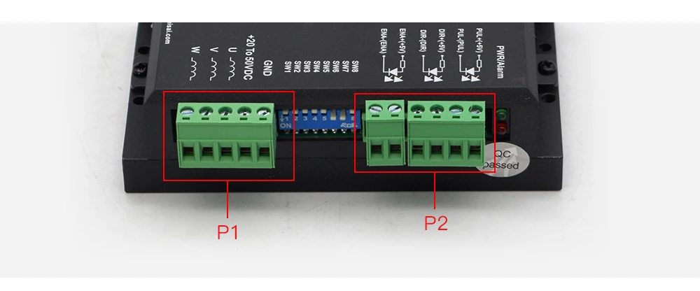 Leadshine 3ND583 3 фазы Драйвер шагового двигателя 20-50VDC 2,1-8.3A матч с 57 86 мотор с последовательным возбуждением