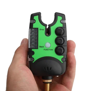 

Fishing Alarm Indicator Waterproof LED Light Alarm Adjustable Volume Sensitivity Sound Fishing Accessories