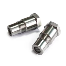 

2pcs M18x1.5 O2 Oxygen Sensor Extension Spacer Remove Fault Connector Stainless Steel Universal