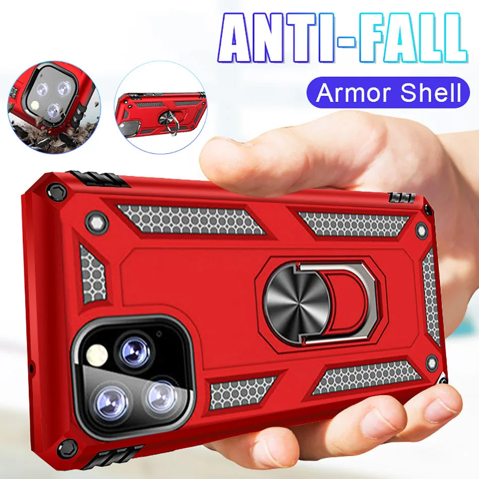 

For iPhone 11 Pro 6s 7 8 Plus Case Silicone Magentic 360 Car Holder Phone Case For iPhone 11 pro X XR XS Max 5 Cover Funda Coque